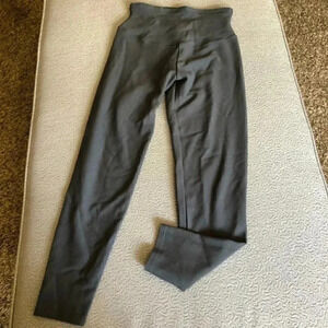 Yummie Gray Green Skinny Shaping Leggings: Small